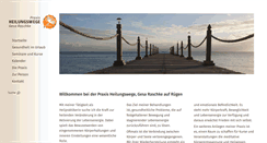Desktop Screenshot of heilungswege-ruegen.de